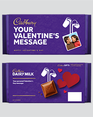 Dairy Milk 180g with Love sleeve Large