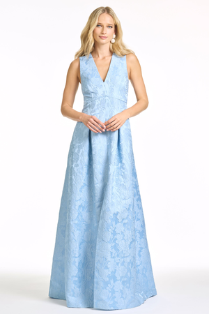BROOKLYNNE ICE BLUE BALL GOWN