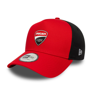 Ducati Corse Logo Red 9FORTY E-Frame Trucker Cap