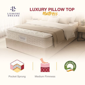 LISMORE DREAMS Single Luxury Pillow Top Mattress