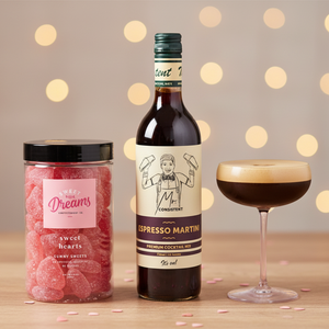 Sweet Hearts Lollies & Espresso Martini Gift Set