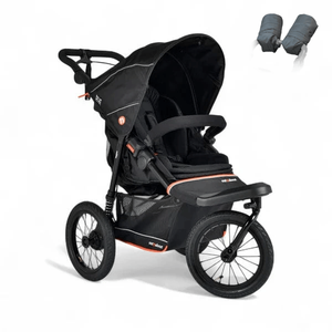 Out N About Nipper V6 Plus Pushchair with Handmuff - Summit Black