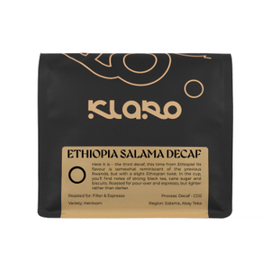 Klaro - bezkofeinowa kawa ziarnista Etiopia Salama Omniroast 250 g
