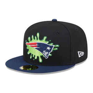 New England Patriots NFL x Nickelodeon Black 59FIFTY Fitted Cap