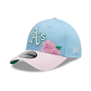 Oakland Athletics MLB City Element Dominican Republic Pastel Blue 9FORTY Adjustable Cap