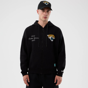 Jacksonville Jaguars NFL International Series Games Black Full Zip Hoodie