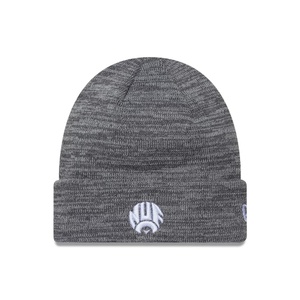 Newcastle United FC Retro Grey Cuff knit Beanie Hat