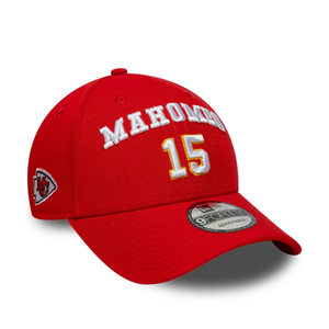 Kansas City Chiefs NFL Patrick Mahomes Red 9FORTY Adjustable Cap