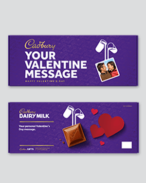 Dairy Milk 850g with Love sleeve XX Large