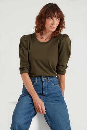 The Classic Puff Tee | Forest [Green]