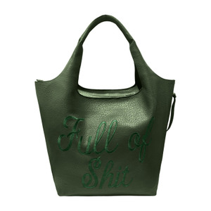 Full Of Shit Emerald Shoulder Bag