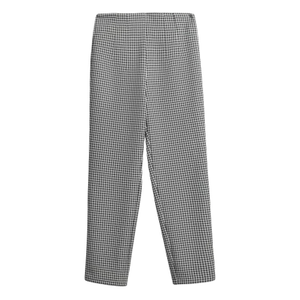 Tailored Micro Check Cigarette Pants (S)