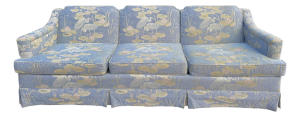 1970s Hollywood Regency Chinoiserie Sofa by Sherrill
