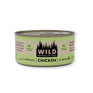 WILD Cat Food Tin - Chicken