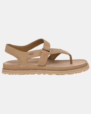 UGG Goldengaze Toe Post Womens Sandals - Sand