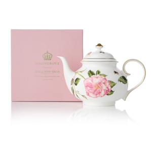 The King's Rose Fine Bone China Teapot