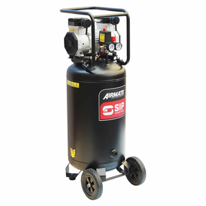 SIP 05484 Low Noise Oil-Free Vertical Direct Drive Compressor 3hp 100ltr