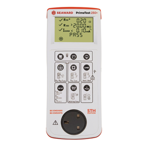 Seaward Primetest 250 PLUS PAT Tester - 5th Edition Compliant
