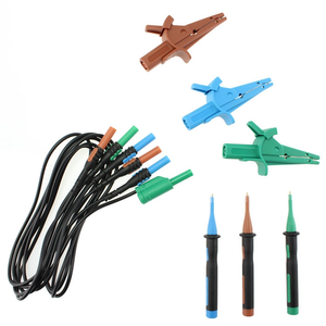 Kewtech ACC063 Three-Wire Non-Fused Test Lead Set