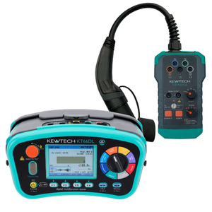Kewtech KT66EV Multifunction Tester & EV Adapter Kit