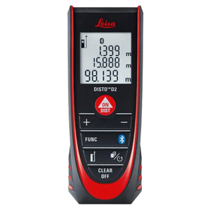 Leica Disto D2 BT Laser Distance Meter with Bluetooth