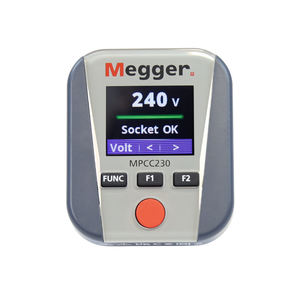 Megger MPCC230 Pro Socket Tester with RCD and Loop Test