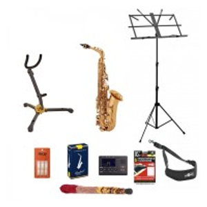 Yamaha YAS280 Saxofón Alto de Estudiante, Set