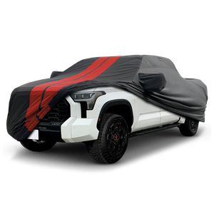 Toyota Tundra Truck Cover - Custom-Fit, Heavy-Duty, All-Weather - CrewMax Cab / 5.6 ft. Short Bed / Standard Mirror