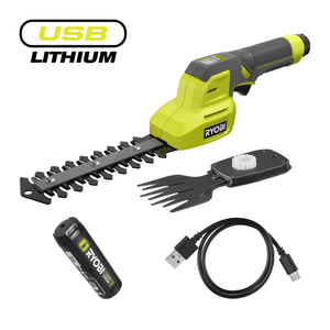 4V Cordless USB Lithium™ Topiary Trimmer & Shears (1 x 4V 2.0Ah)