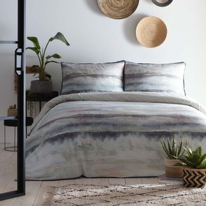 DOUBLE DUVET COVER Appletree Boutique Landscape Seafoam