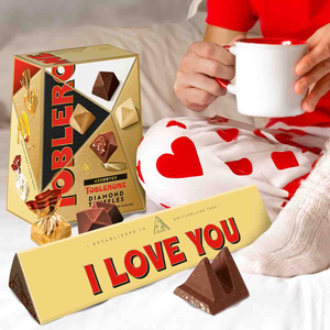 Toblerone "I Love You" Chocolate Bar & Truffles Bundle