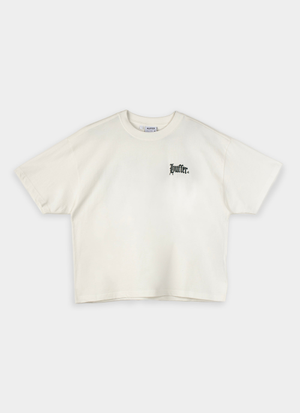 Huffer Gothic/220 Block Crop Tee