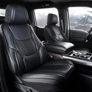 RAM 1500 Classic 2019-2024 Seat Covers - Custom-Fit, Comfort Leather, Easy Install - Crew Cab / Full Set