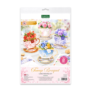 Teacup Bouquet Card Making Kit