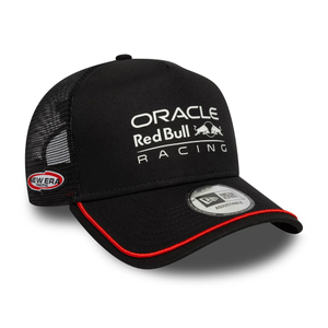 Red Bull Racing Patch Black 9FORTY A-Frame Trucker Cap