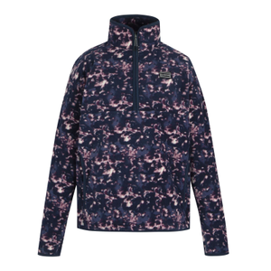 Dare 2b Womens Amble Half Zip Fleece - 18 / Navy Ink Print