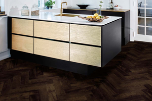Moduleo LayRed 54991 Herringbone Country Oak Click Vinyl Flooring Built-in Underlay MODLR40849HB