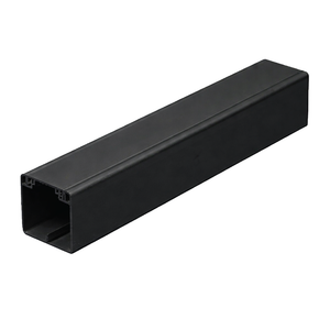 Falcon MCT100BLK 100 x 50mm PVC Cable Trunking 3mtr Length Black c/w Lid