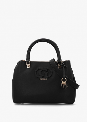 Calebra Status Black Hobo Satchel Bag