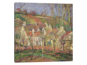 The Red Roofs (Corner Of A Village), Winter, 1877