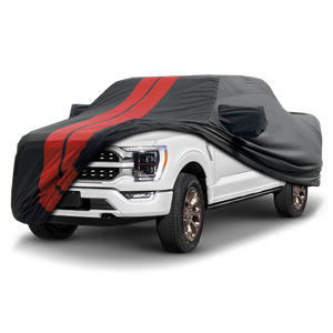 Ford F-150 Truck Cover - Custom-Fit, Heavy-Duty, All-Weather - SuperCrew Cab / 5.5 ft. Short Bed / Standard Mirror