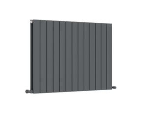 Aluminium Horizontal Anthracite Radiator - Choice of Sizes - GLO Casi Range - 600x958mm