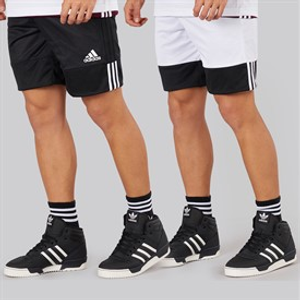 adidas Mens 3G Speed Reversible Basketball Shorts Black/White