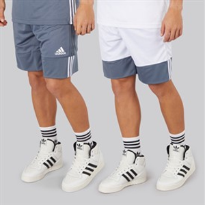 adidas Mens 3G Speed Reversible Basketball Shorts Onix/White