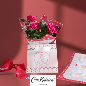 Cath Kidston Cerise Rose Gift Bag