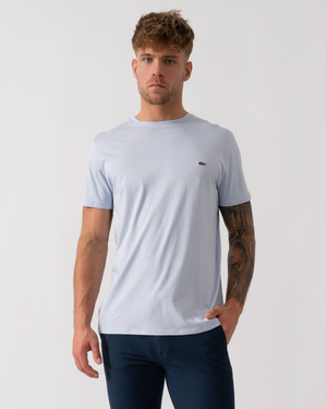 Lacoste Mens Crew Neck Pima Cotton Jersey T-Shirt - Phoenix Blue J2G