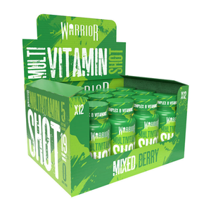 Warrior Multi-Vitamin Shot – ( 12x 60ml) - May 2025 BBE