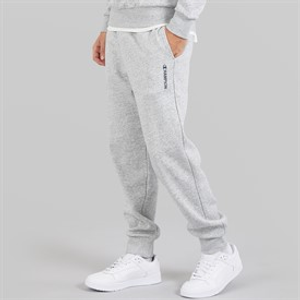 Champion Mens Graphic Shop Logo Cuffed Joggers Heather Grey