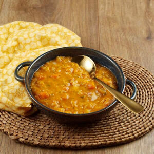 Lentil & Bacon Soup