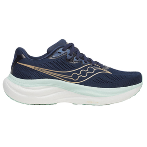 Saucony Womens Ride 19 - Navy/Aqua - Neutral - SS26